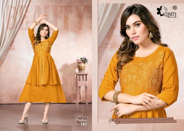 Kinti Fashion Street Vol 1 New Fancy Look Designer Kurti Collection